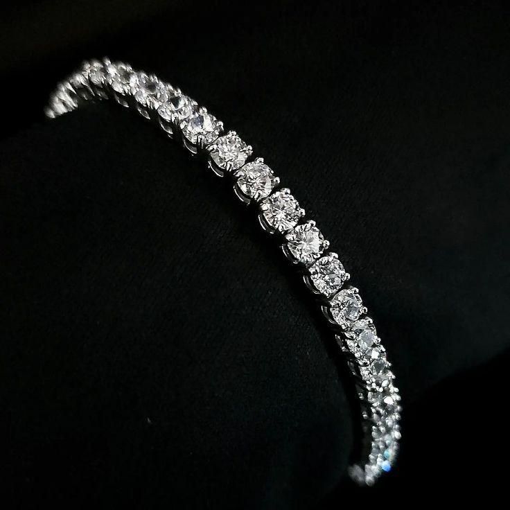 Diamond Tennis Bracelet - Elegant Fashion Jewelry